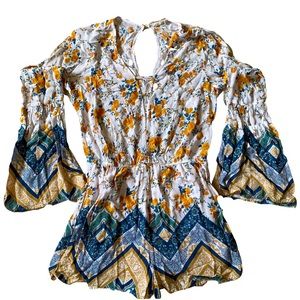 Boho women’s medium romper